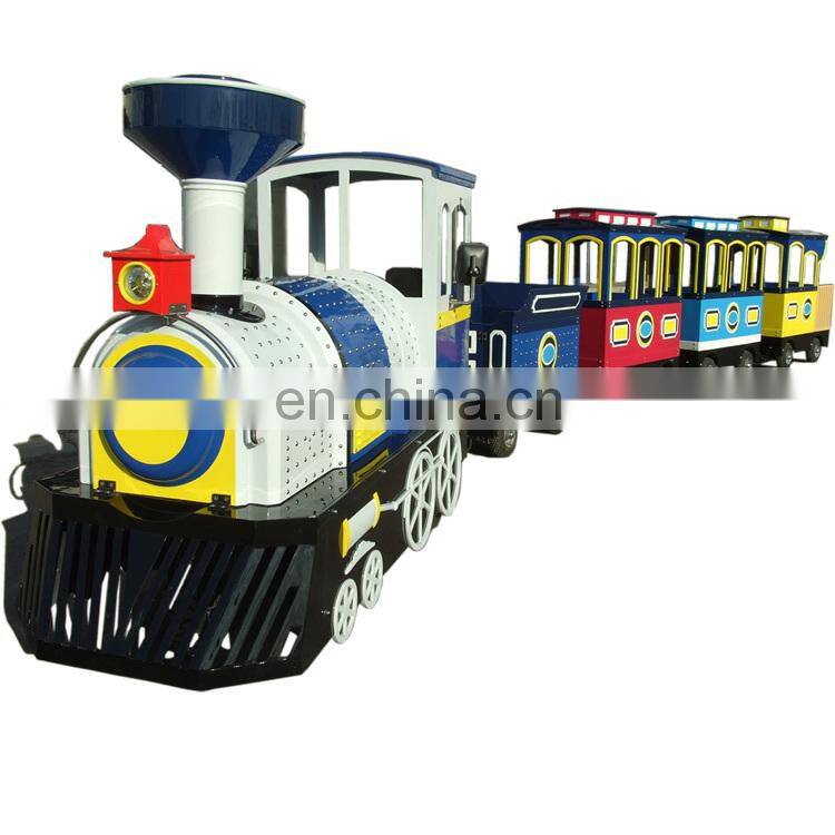 18/24/42 Seats Kids mini sightseeing Equipment amusement park ride electric trackless train