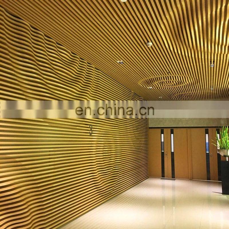 Aluminum Wall Screen Decorative Mashrabiya Design Metal Laser Cutting Screen Panel