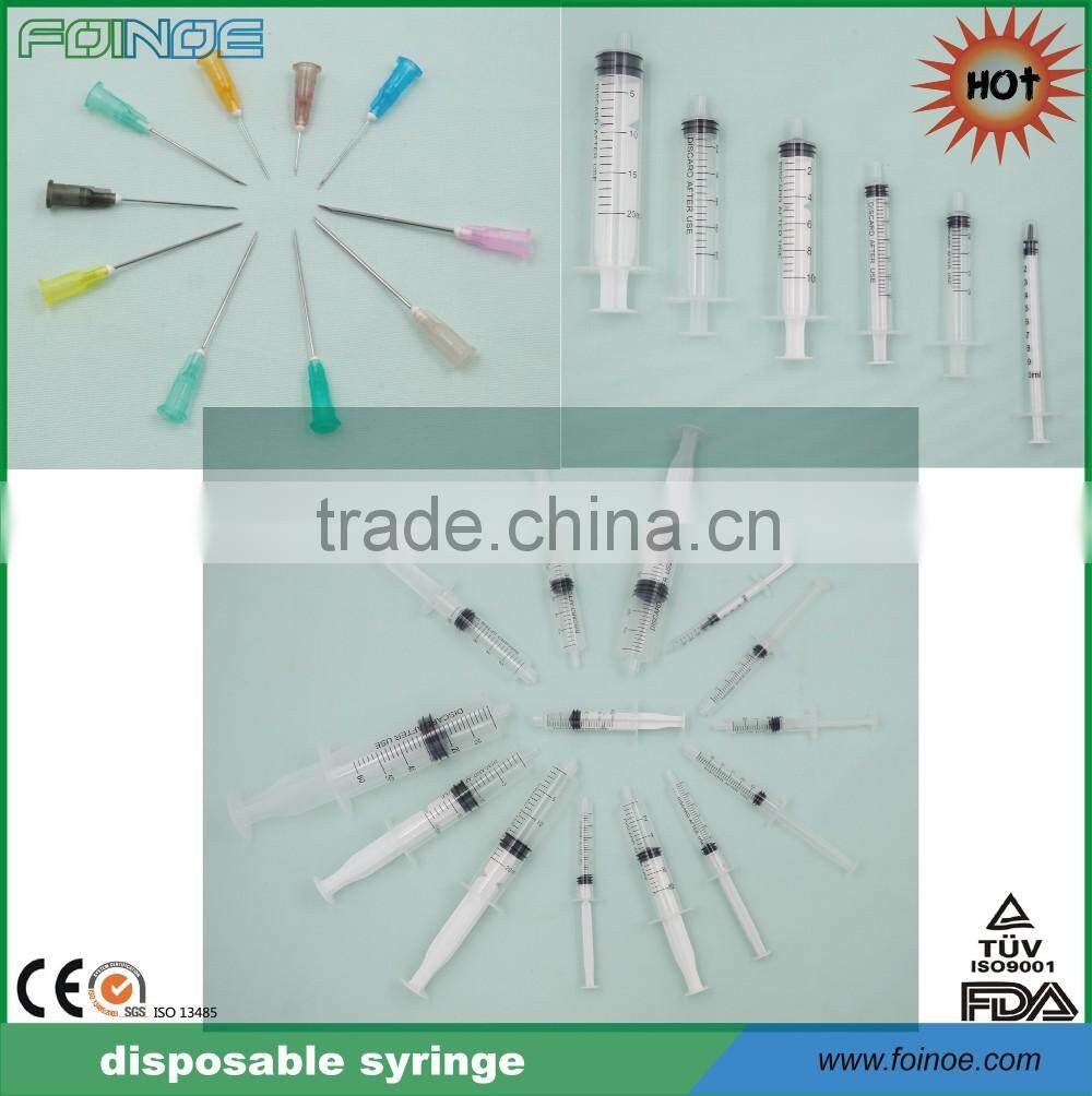 CE approved disposable dental syringe
