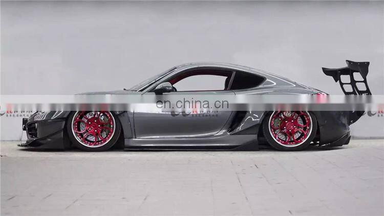 wide body kit for porsche cayman 981 boxster Body Parts
