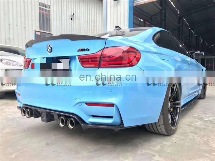 carbon fiber small body kit for bmw M3 M4 face lift accessories