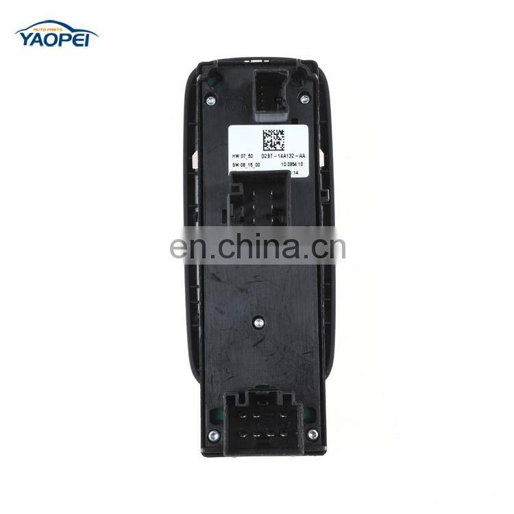 100024056 Left Side Master Power Window Switch For 2014-2016 Ford Fiesta D2BT-14A132-AA D2BT14A132AA