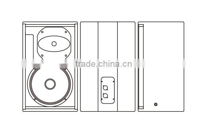 SO-210, trade assurance, 10 inch passive 2-way full range loudspeaker, pro audio