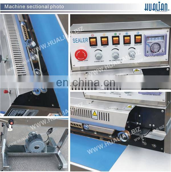 FRMQ-980III Hualian Continuous Band Sealer with Gas Filling