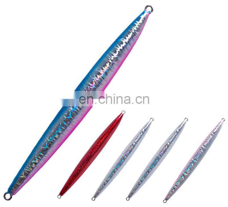 135mm 100g 3D Lure Eyes Laser Luminous Jigging Lure Trolling Metal Jigs Fast Jigs