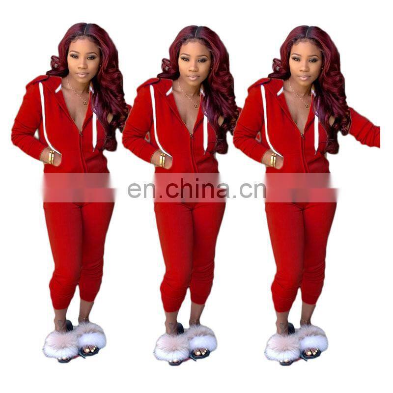 Manufacturers wholesale plus size women's spring and autumn home wear casual 2-piece suit custom sports suit S-5XL