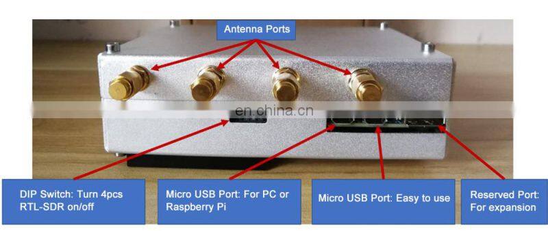 Radio Direction Finding Passive Radar Beamforming Original Version Assembled RTL-SDR Software Radio Receiver