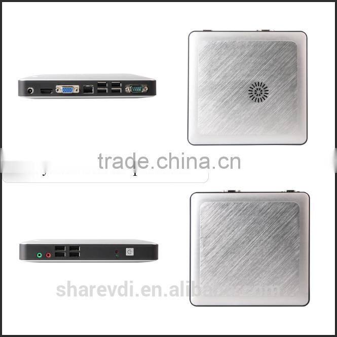 Factory price mini computer INTEL Baytrail quad core embedded desktop PC computer with USB3.0 support mic and speaker