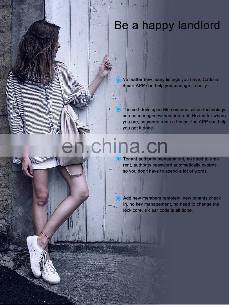 Encrypted Hot Sell Card Home Security Finger Print Biometric Fingerprint Door Locks Door Lock Smart Locks