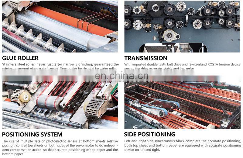 BZ1650HS High Speed Servo Driven Automatic Flute Laminator with Flip Flop Stacker online