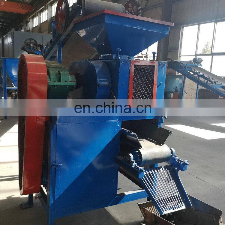 Ferrous Metal Ore Powder Ball Press Roller Briquette Machine and coal dust ball press machine for briquette