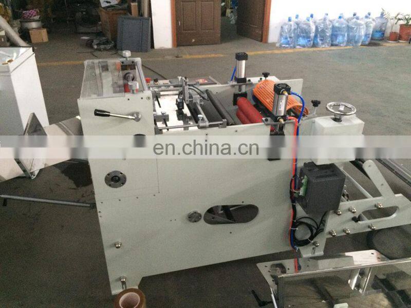 Roll to sheet cutting machine with slitting function for paper label sticker PET PVC film