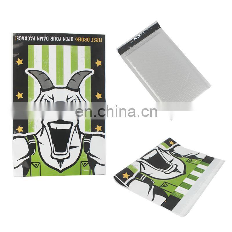 Customized Printed Shock Resistant Bubble Poly Padded Mailer plastic Bag