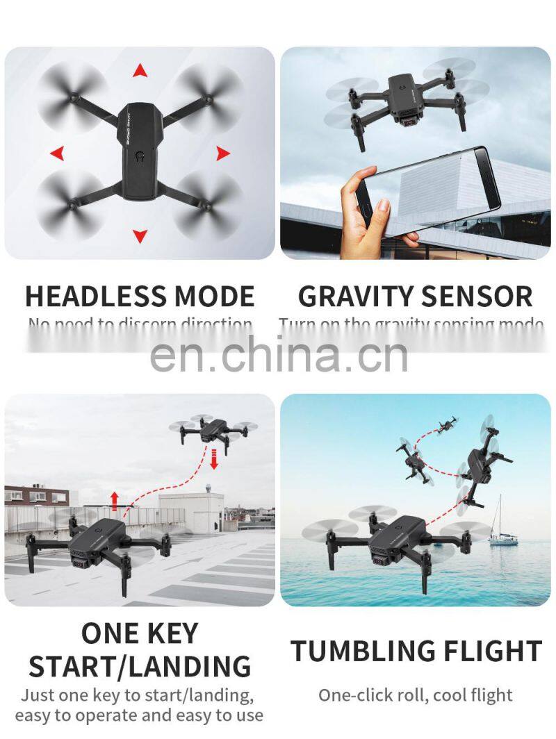 Hot KF611 Foldable Mini Drone with 4K HD Wide Angle Camera WIFI FPV Drone Set Height 360-Degree Roll Helicopter