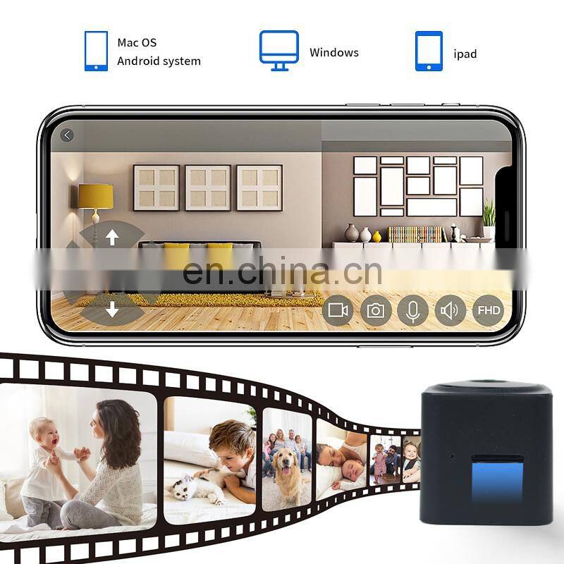 AS02 Mini Camera Hid den Camera 1080P HD Security Remote Control Night Vision Wifi Camera