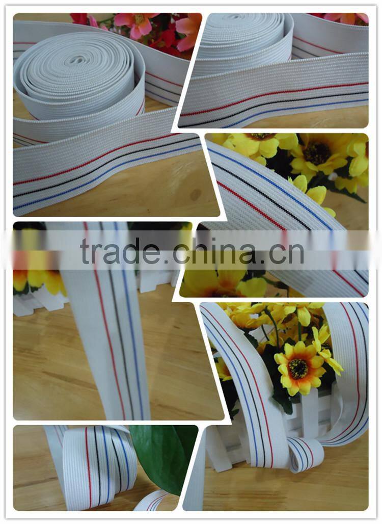 Excellent quality factory price braided garment elastic tape