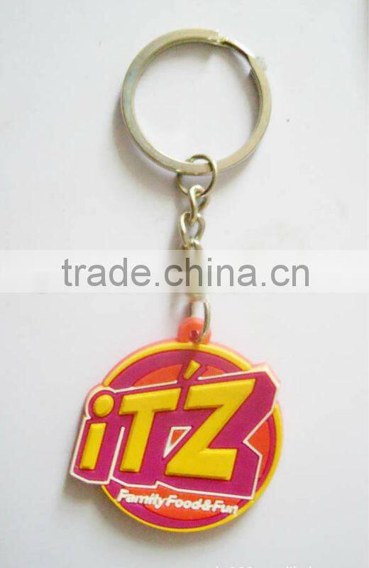 Flag 3D PVC keyring, travle souvenir silicone keychain for gifts