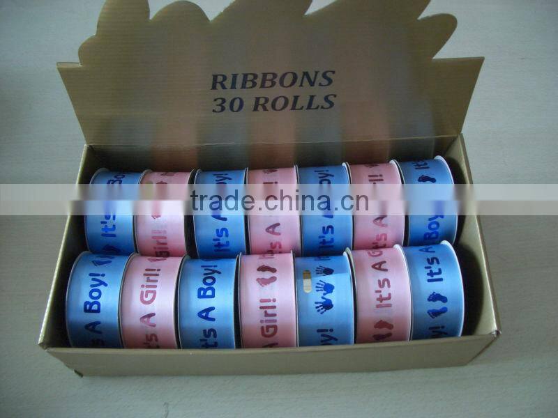 polystar ribbon/christmas decoration ribbon bow/Glitter ribbon spool/gift wrapping ribbon roll for party time