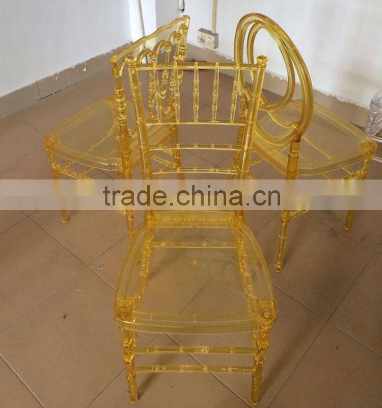 Hotel Clear Acrylic Phoenix Chair