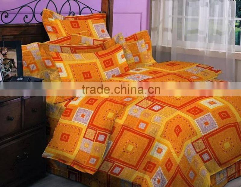 fashion design microfiber fabric bedding sheet set for home textile