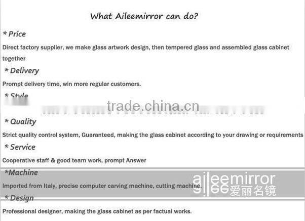 Hot selling frameless dressing mirror