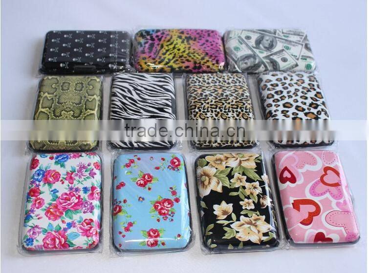 Rfid blocking Aluminium card holder/case/wallet