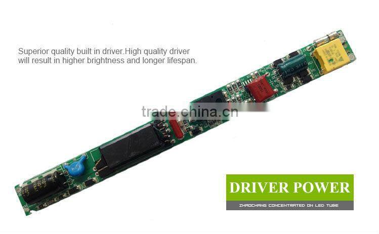 High Brightness G13 Base 1200mm 18W t8 led fluorescent tube
