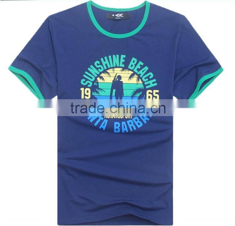 2016 latest Custom Printing 100% Cotton T-Shirt