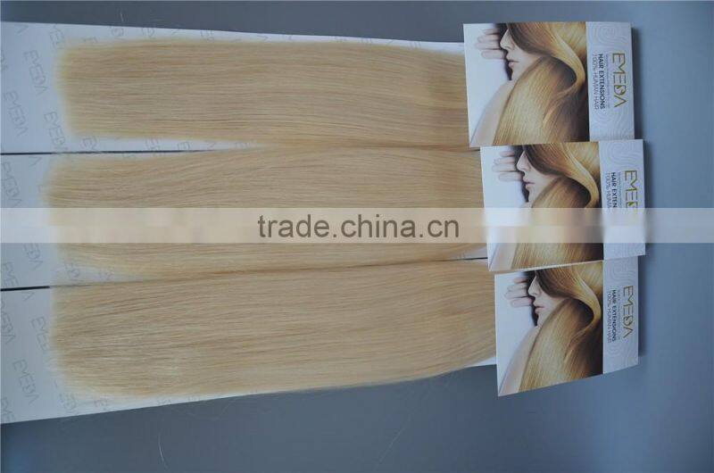 Italian keratin prebonded hair extension flat tip hair extension