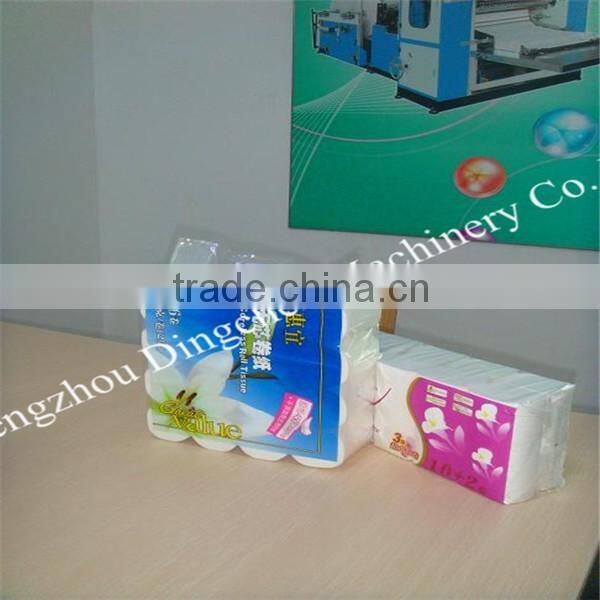 Toilet Napkin Paper Plastic Package Sealing Machine For Paper Machinery