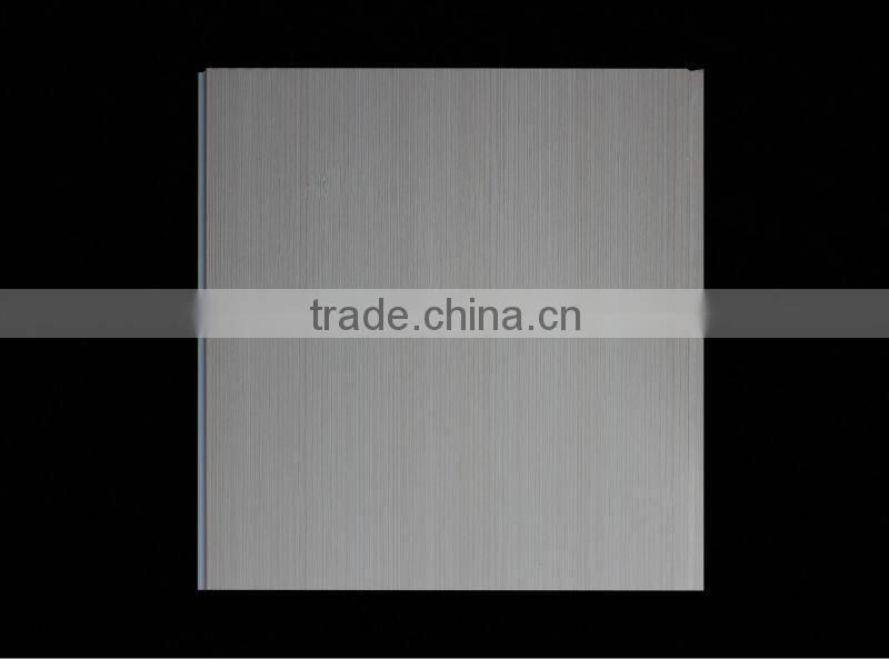 wooden grain design bathroom design laminated pvc ceiling panel for decorative interior wall made in china