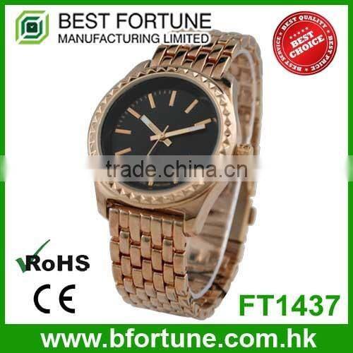 FT1390 Guangzhou factory alloy band quartz movement latest wrist watch
