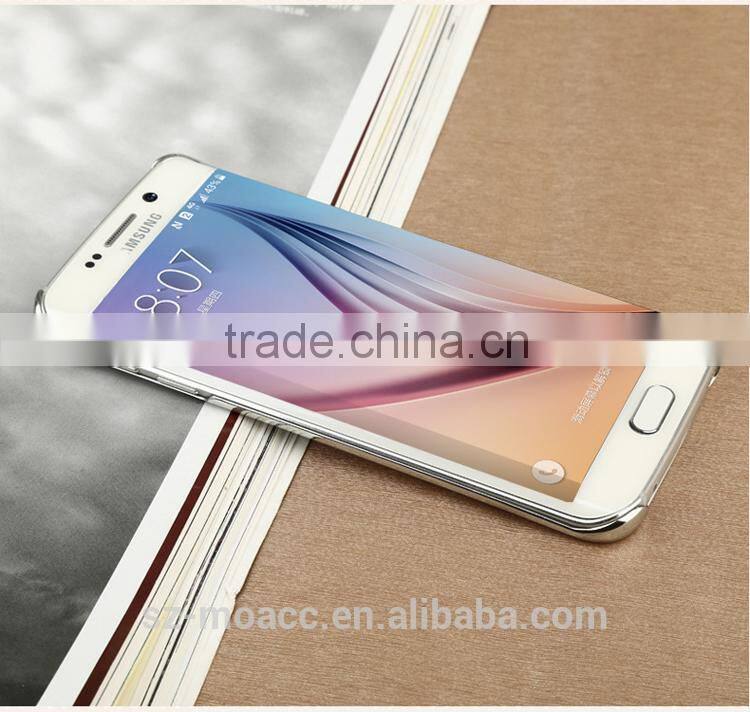 Fashion slim electroplating pc hard case for samsung galaxy s6