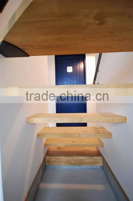 oak wood stair treads with double returns