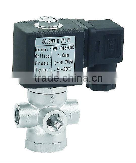 VMI three way mini water solenoid valve G1/4''