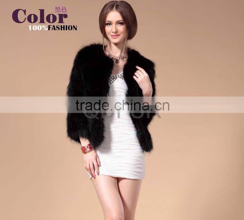 QD29363 4 Colour Korea Style Raccoon Fur Jacket From China