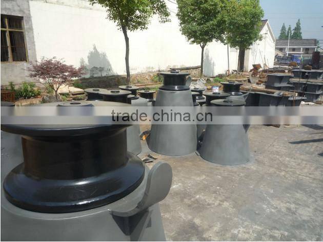 Marine mooring equipment,single roller cleat fairlead
