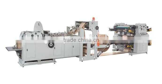 Professional Automatic High Speed Food Paper Bag Making Machine