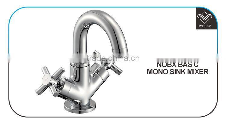 Alibaba Online Shopping Modern Mono Basin Mixer with double handles