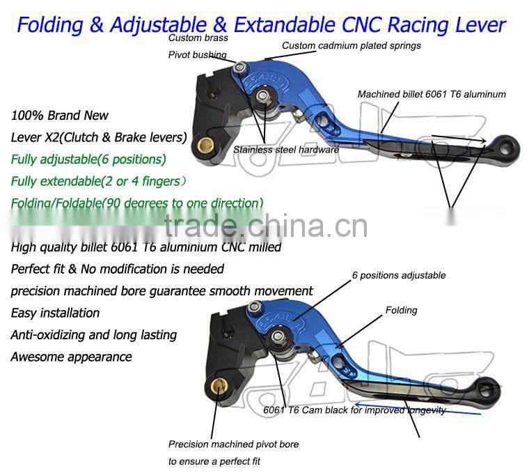 motorcycle adjustable brake lever