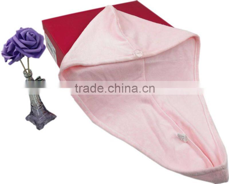 400 gsm sanding microfiber Hair Wrap Drying Bath Spa Head Cap Towel