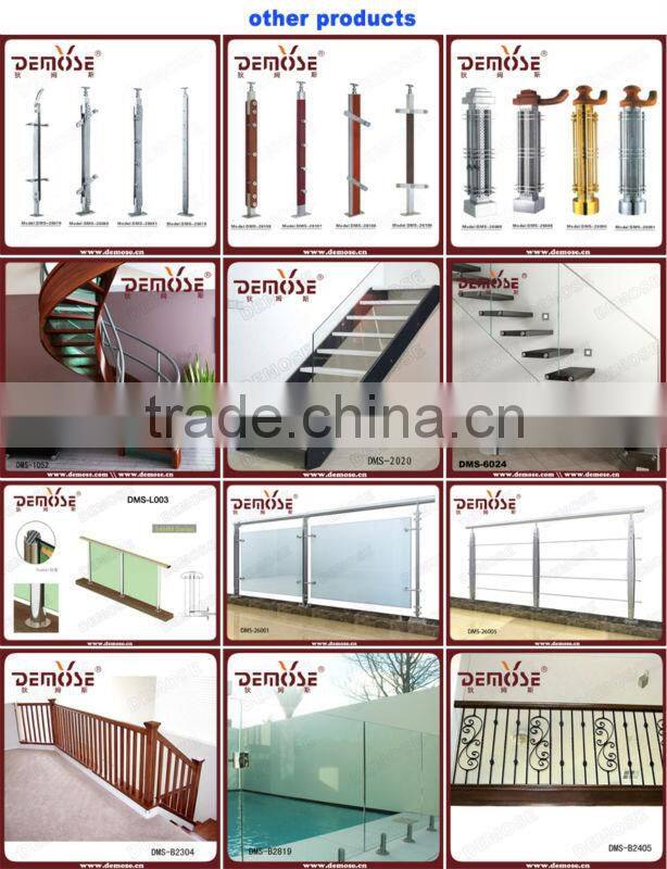 metal column round stairs