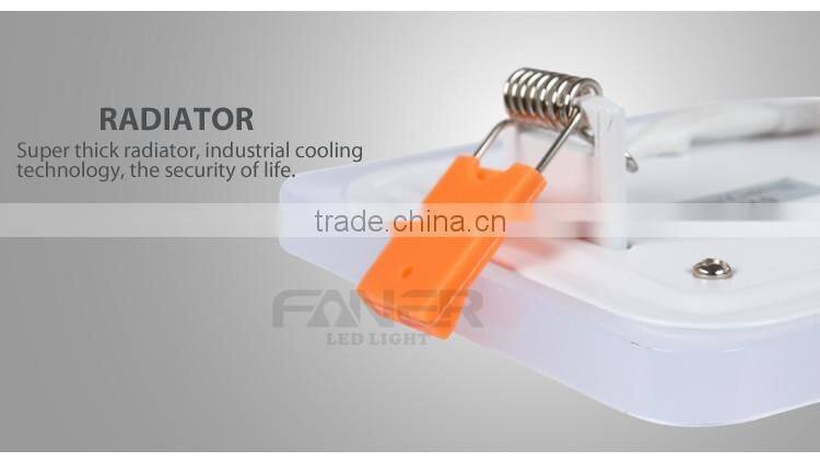 Two colors square changeble LED Panel Lights