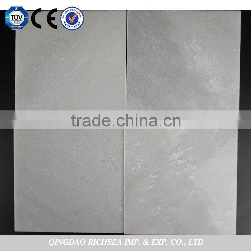 Cloudy grey wall decorate marble slab