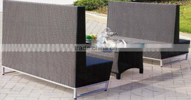 wicker bar table and chair set