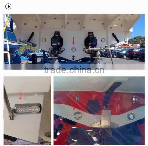 DC12V IP68 12w LED Marine Navigation Light For Ships Barges Yacht