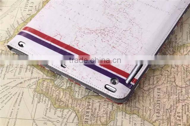 Tablet leather cover retro style case for ipad mini,for ipad mini 3/2 case