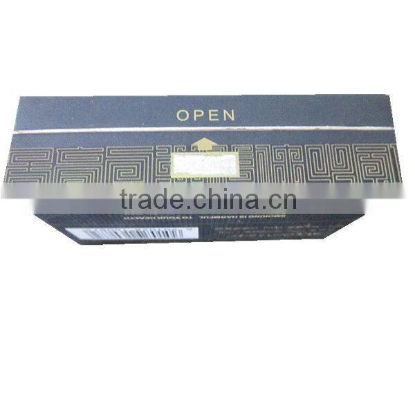 2013 hot sale paper cigarette box with custom printing