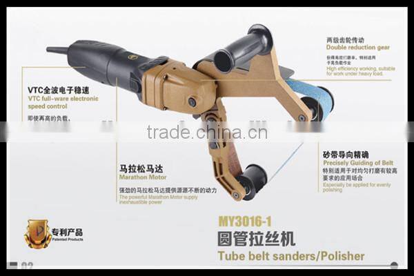 Hot Sale belt sander/stainless steel pipe belt sander with CE certificate
