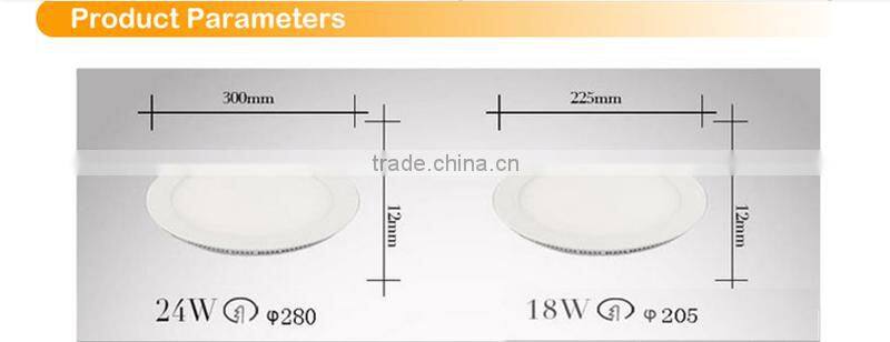 competitive price 18W round led for residential ceiling panel light